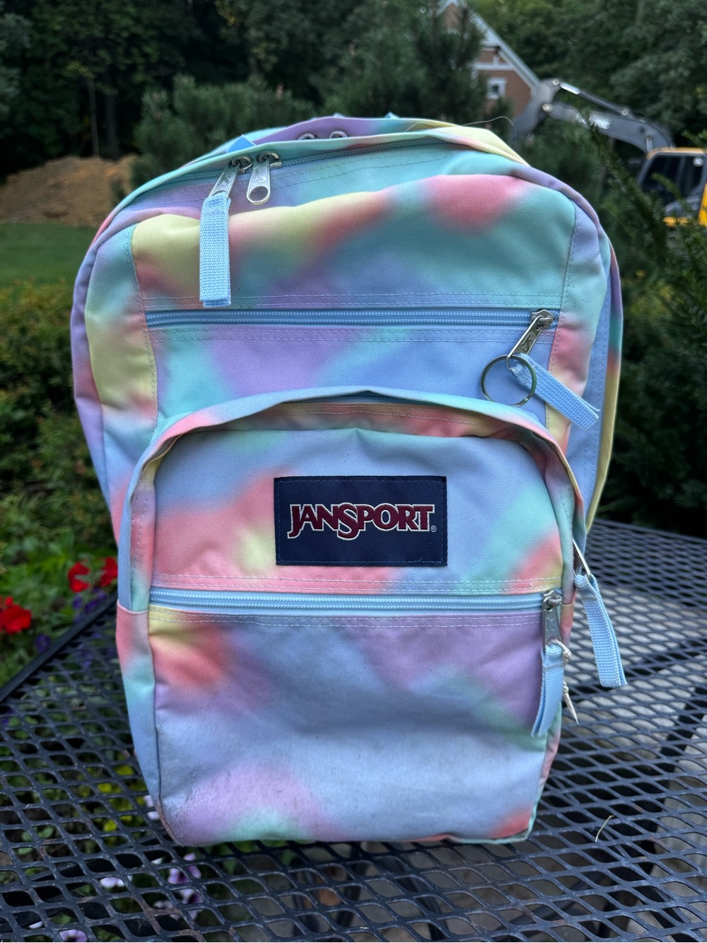 Jansport Pastel Tie-Dye Kids Backpack in Blue, Pink, Purple, Yellow, Green